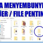 Cara Menyembunyikan Folder di Laptop atau Komputer Windows maupun MacOS