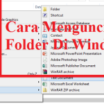 Cara Mengunci Folder di Laptop/PC Windows Tanpa Software