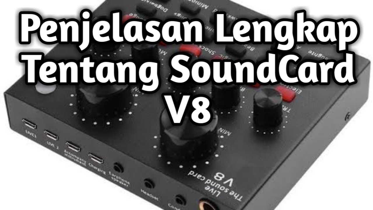 Fungsi Sound Card V8: Memperkuat Kualitas Audio PC Anda