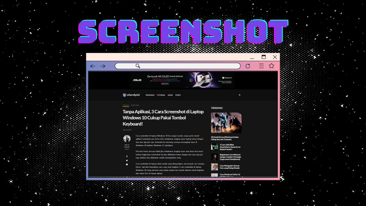 9 Aplikasi Screenshot Laptop Terbaik, Nomor 3 Paling Recommended!