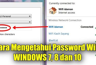 Mudah! Ini Cara Melihat Password WiFi di Komputer