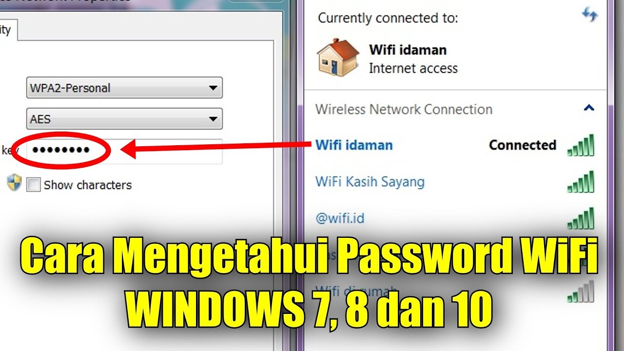 Mudah! Ini Cara Melihat Password WiFi di Komputer